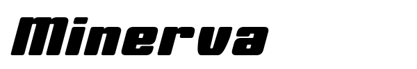 Minerva font preview